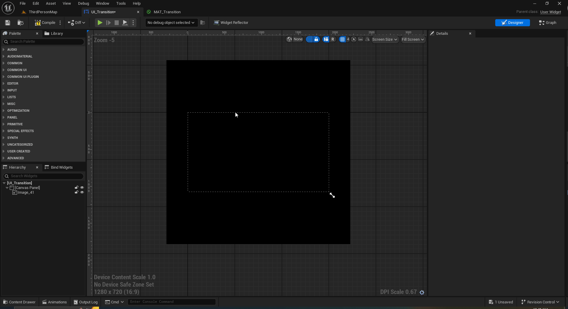 animate material