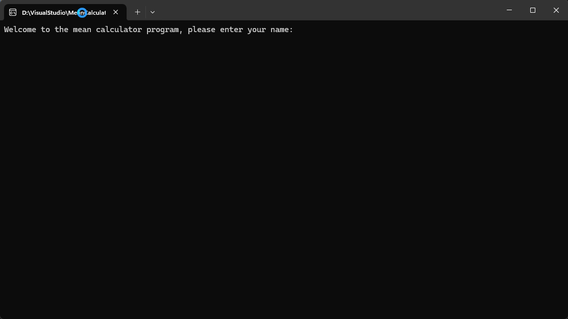 Mean Error 2
