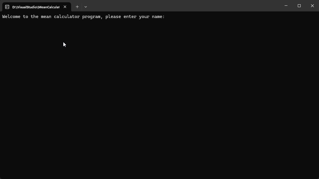 Mean Error 3